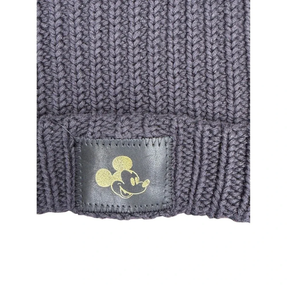 Disney love your melon beanie in black and gold